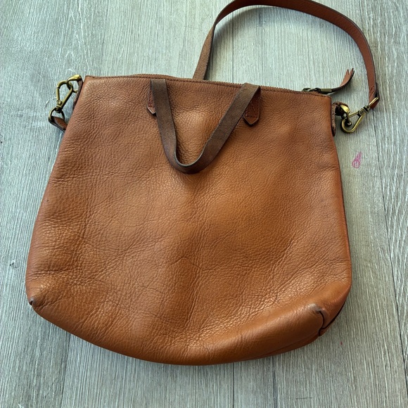 Madewell Leather crossbody bag Minimalist preppy purse - Picture 4 of 10